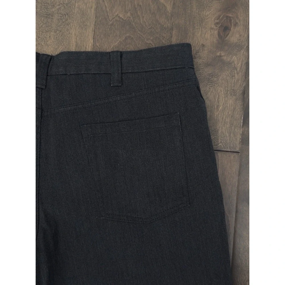 Kenneth Cole New York Mens Dark Grey Dress Pants Size 36X30 Cotton Blend Pockets